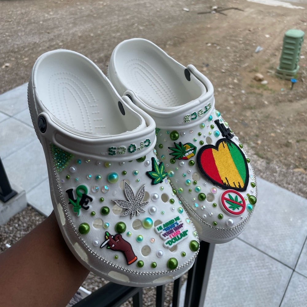 Customized crocs from my small business 🩷